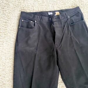 Calvin clein men’s black jeans, size 38